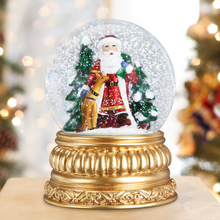 Load image into Gallery viewer, Nordic Santa Snow Globe