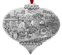 Load image into Gallery viewer, Wendell August Forge “Making Magic in Santa’s Workshop” Ornament