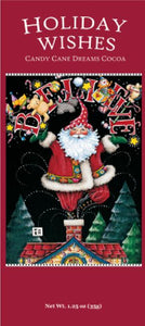 PACKETS CHRISTMAS COCOA - MARY ENGELBREIT© HOLIDAY WISHES CANDY CANE Drink Mix