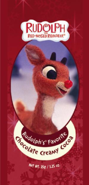 PACKETS CHRISTMAS COCOA - RUDOLPH The Red-Nosed Reindeer's© Favorite Chocolate Drink Mix
