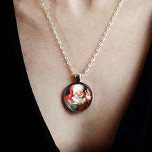 Load image into Gallery viewer, Santa Claus Christmas Pendant Necklace

