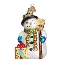 Load image into Gallery viewer, Gleeful Snowman Ornament
