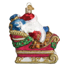 Load image into Gallery viewer, Santa In Sleigh Ornament

