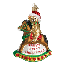 Load image into Gallery viewer, Rocking Horse Teddy Ornament
