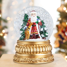 Load image into Gallery viewer, Nordic Santa Snow Globe
