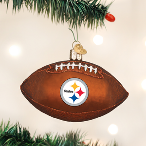 Pittsburgh Steelers Football Ornament