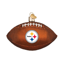 Load image into Gallery viewer, Pittsburgh Steelers Football Ornament
