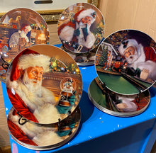 Load image into Gallery viewer, “Santa’s Snowy Friends” 7″ Large Plate
