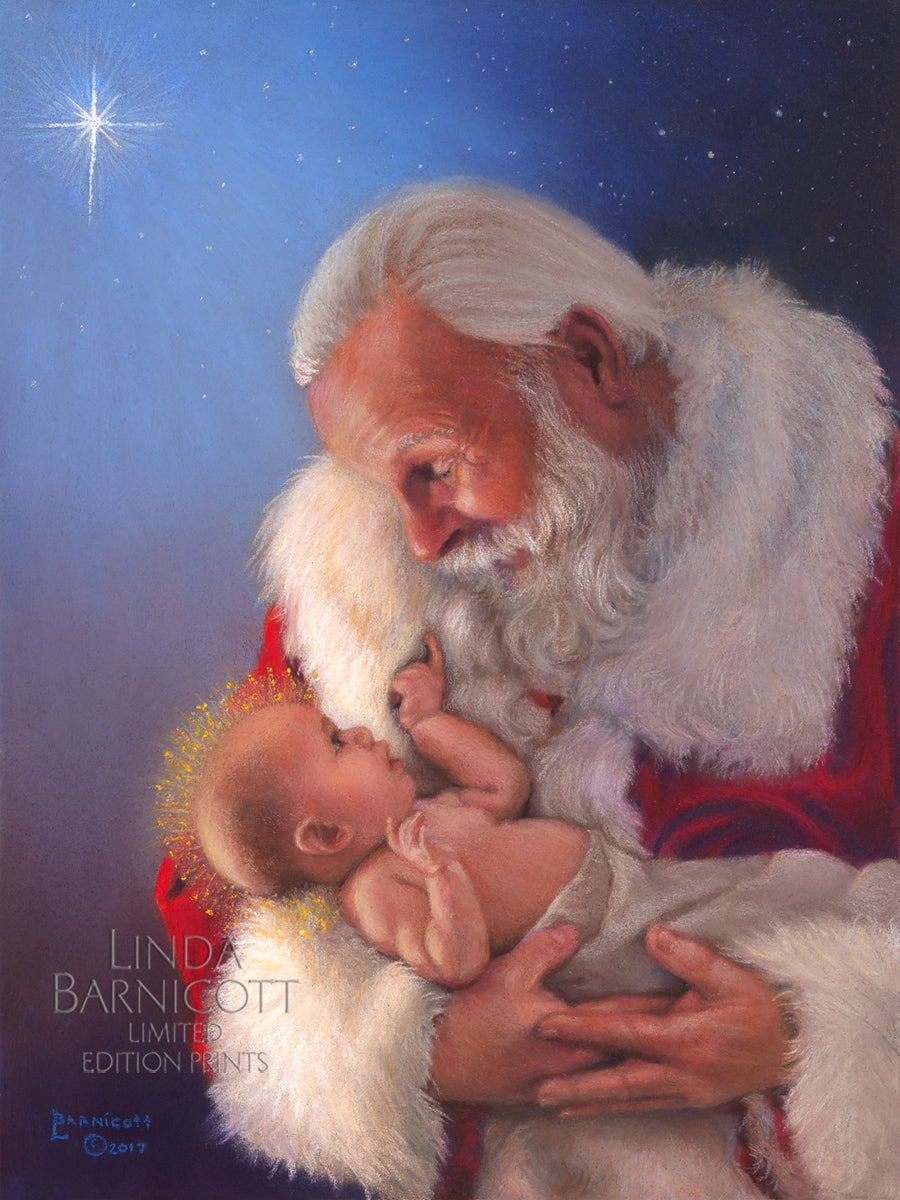 “Santa and The Greatest Gift” Print