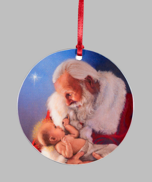 Santa and the Greatest Gift Ornament